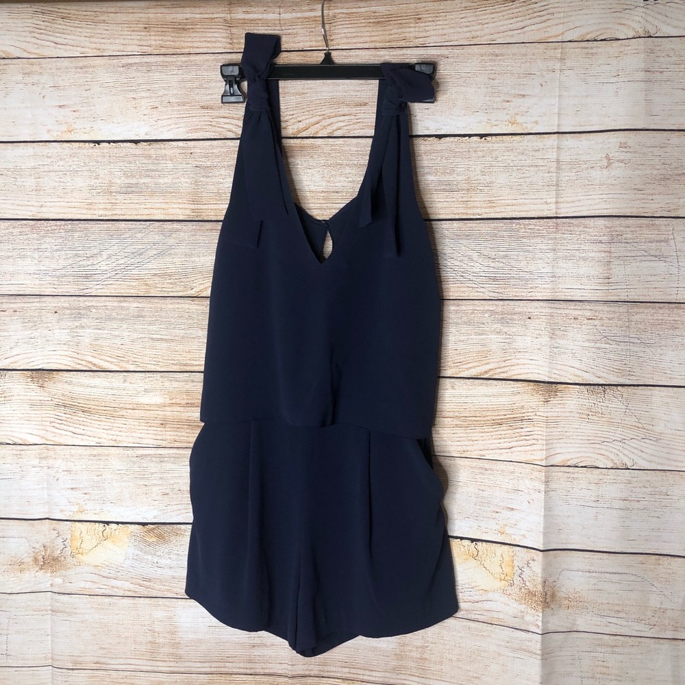 H&M Navy Romper Size 6